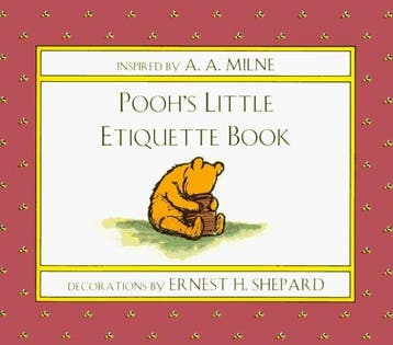 Poohs Little Etiquette Book 9780525455011 A. A. Milne, Verzenden, Zo goed als nieuw, A. A. Milne