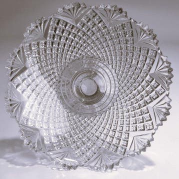 Val Saint Lambert - Léon Ledru - Fruitschaal - Service Moulé