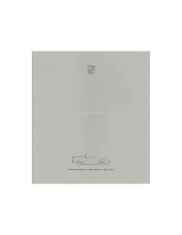 1986 PORSCHE 944 TURBO BROCHURE ENGELS, Ophalen of Verzenden, Nieuw