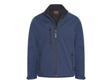 Veiling - Cappuccino Italia Softshell Zip Jacket Navy - L, Nieuw