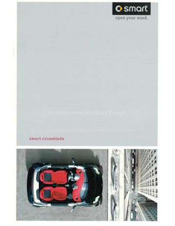 2003 SMART CROSSBLADE BROCHURE DUITS, Nieuw