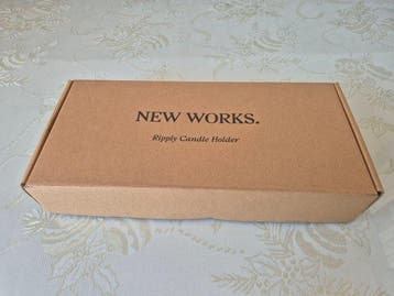 Chandelier - Acier - New Works Ripply Bougie H