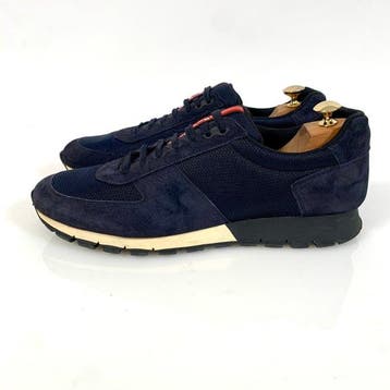 Prada Sneaker Runner Navy Blue 4E 2700 UK 10 - Sneakers -
