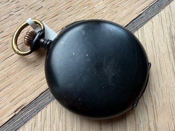 Onbekend Antieke Zwitserse Chronograaf Zakhorloge met, Handtassen en Accessoires, Nieuw