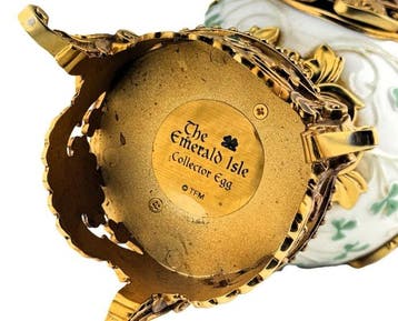 Œuf Fabergé - House of Faberge - Imperial 24 Karat Gold, Antiquités & Art