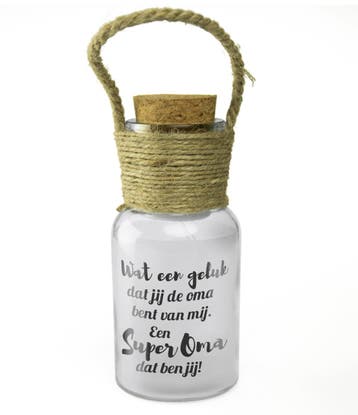 Sfeerlampje Oma 14cm, Verzenden, Nieuw