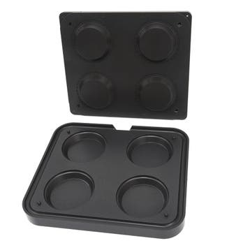 Tartelette Vorm Rond | Binnenmaat Ø 100 mm | Buitenmaat Ø, Verzenden, Nieuw in verpakking