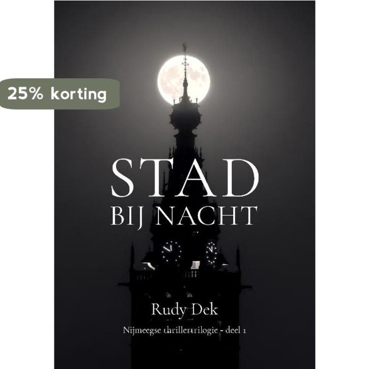 Stad bij nacht / Nijmeegse thriller / 1 9789492435217, Livres, Thrillers, Envoi