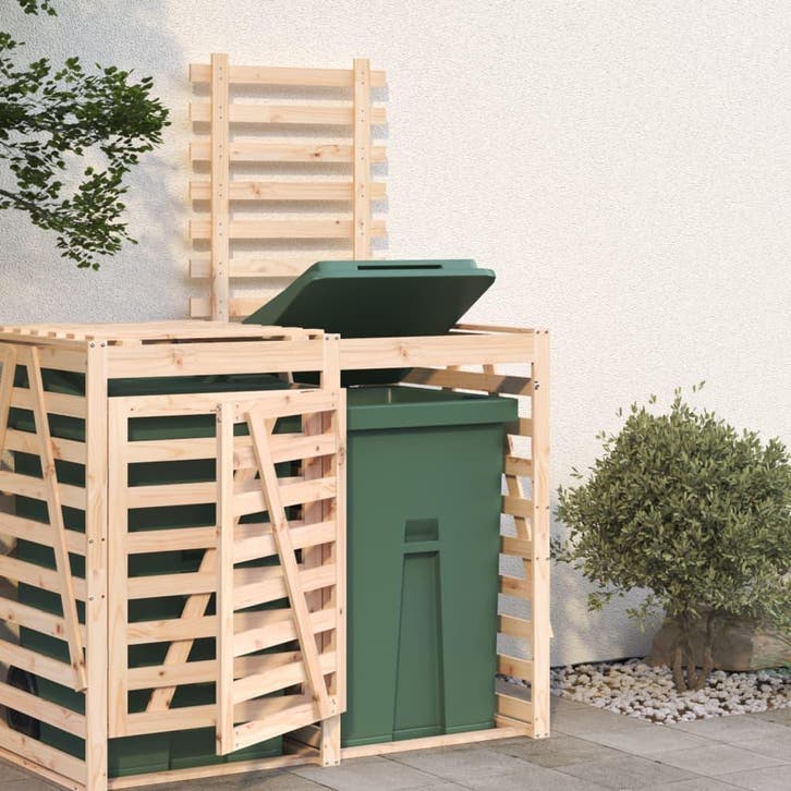 vidaXL Containerberging verlengstuk massief grenenhout, Bricolage & Construction, Conteneurs, Envoi