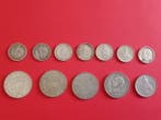 Monde. Collection of silver coins (Sans prix de réserve), Postzegels en Munten