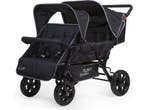Childhome Two By Two - Wandelwagen - 4 Zits - Zwart, Enfants & Bébés, Verzenden