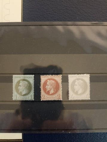 France 1870 - Timbres détachés - Yvert tellier