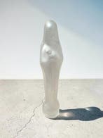 Figure - Madonna met kind - 38 cm - Verre satiné et verre