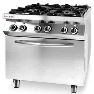 Fornuis + Heteluchtoven | KitchenLine | Gas/Elektrisch | 4, Verzenden, Nieuw in verpakking