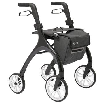 MultiMotion Curve rollator met softwielen, zwart, Ophalen of Verzenden, Nieuw
