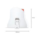 LED INBOUWSPOT MIRACLE 9W DIM WIT CCT-SWITCH, Huis en Inrichting, Lampen | Spots, Verzenden, Nieuw
