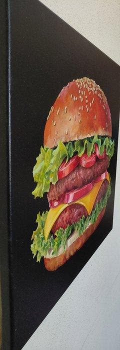 Maria Gordeeva (1971) - Hamburger, Antiquités & Art, Art | Peinture | Moderne