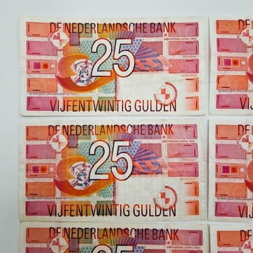 Nederland. - 6 x 25 Gulden - 1989 - PL71 (Zonder