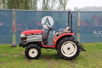 Veiling: Minitractor Yanmar EF118 Diesel, Ophalen