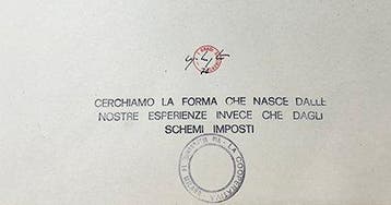 Ugo La Pietra (1938) - Cerchiamo la forma