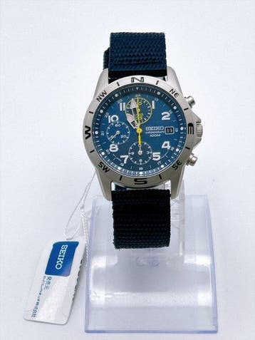 Seiko - Chronograph - Zonder minimumprijs - SND379R - Heren