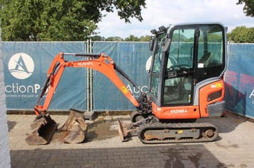 Veiling: Minigraver Kubota KX018-4 Diesel 11.8kW 2016, Ophalen