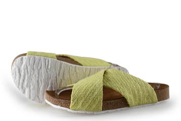 Haflinger Slippers in maat 39 Geel, Slippers, Verzenden, Geel, Zo goed als nieuw