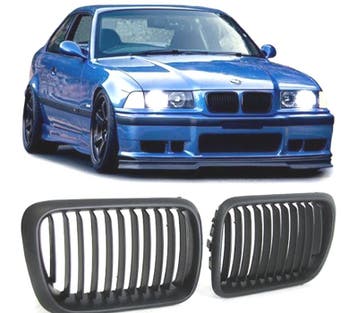CALANDRES BMW E36 96-98 LOOK M PERFORMANCE NOIR, Verzenden