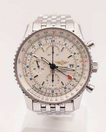 Breitling - Navitimer World GMT Chronograph - A24322 - Homme, Bijoux, Sacs & Beauté