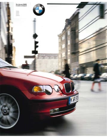 2001 BMW 3 SERIE COMPACT BROCHURE NEDERLANDS, Ophalen of Verzenden, Nieuw