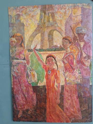 Mukhamet Aman Baga (1948-2005) - Guest of Paris