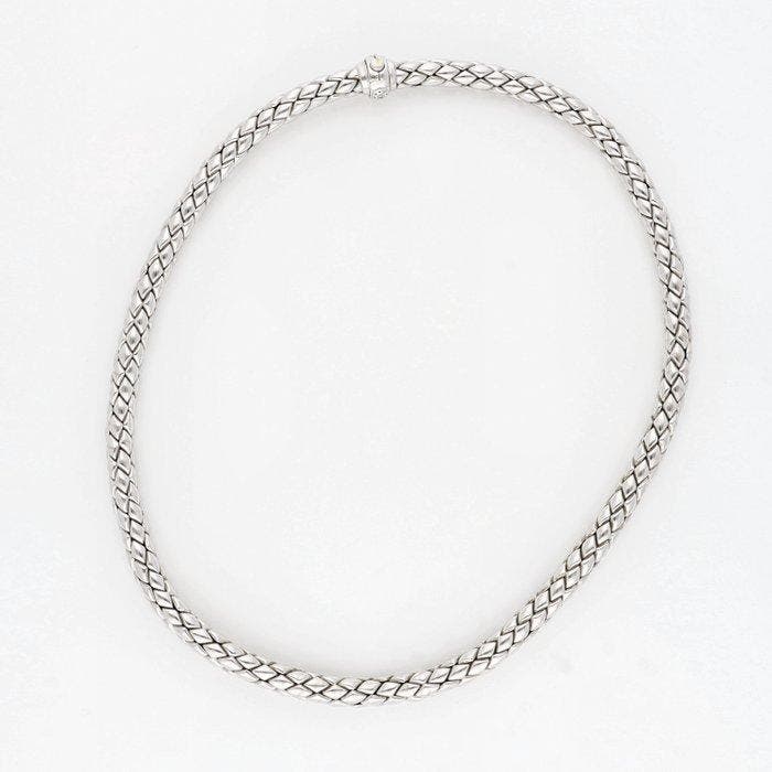 Chimento - Halsketting - 18 karaat Witgoud, Bijoux, Sacs & Beauté, Colliers