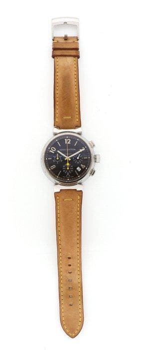 Louis Vuitton - Tambour Chronograph - Sans prix de réserve -, Handtassen en Accessoires, Horloges | Heren