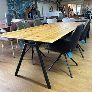 bert plantagie Eettafel Parade - Ongebruikt, Verzenden, Zo goed als nieuw, Overige houtsoorten, 100 tot 150 cm