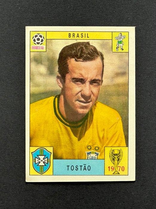 Panini - FIFA World Cup Mexico 70 - Brasil - Tostão - Green, Verzamelen, Stickers