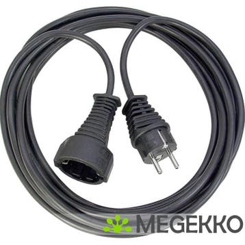 Brennenstuhl H05VV-F 3G1,5 2m Zwart electriciteitssnoer, Verzenden, Nieuw