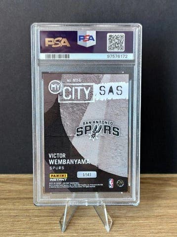2023/24 Panini Instant NBA Victor Wembanyama My City 1/543