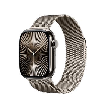 Apple Watch Series 10 Titanium 46mm Cellular Natural Natu..., Ophalen of Verzenden
