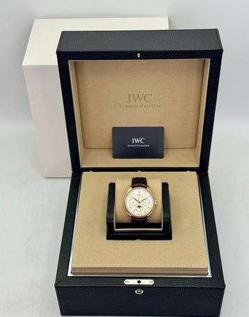 IWC - Portuguese Perpetual Calendar Rose Gold - IW344202 -