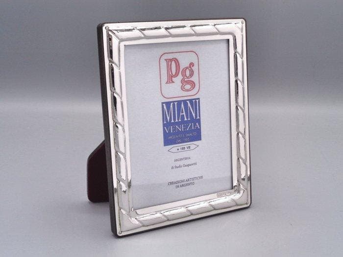 PG-Miani Argenteria - Fotolijst - .925 zilver - San Marco, Antiek en Kunst, Antiek | Zilver en Goud
