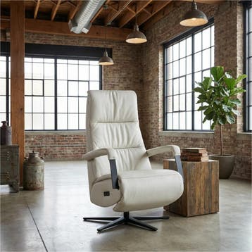 Leren sta-op-stoel Core, Huis en Inrichting, Bohemian, Industrieel, Modern, Scandinavisch, Nieuw, Ophalen of Verzenden, 50 tot 75 cm