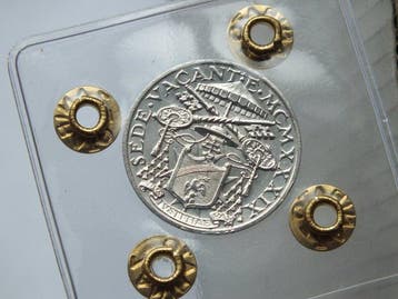 Vaticaan. 5 Lire 1939 Sede Vacante (Zonder minimumprijs)