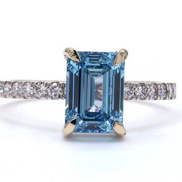 Zonder minimumprijs - Ring - 18 karaat Witgoud - 2.60ct. tw., Handtassen en Accessoires, Ringen, Nieuw