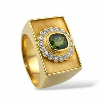 Other brand - Bague - 18 carats Or jaune, Bague en or 18, Bijoux, Sacs & Beauté, Bagues
