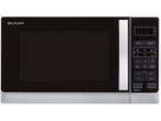 Sharp -  Microgolfoven Met Grill (r642inw) - Zilver, Elektronische apparatuur, Microgolfoven, Verzenden, 60 cm of meer, Draaiplateau