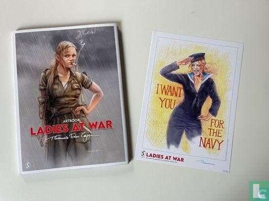 ? - Artbook Thomas Du Caju: Ladies at war - 2024, Boeken, Strips | Comics, Overige gebieden, Zo goed als nieuw, Eén comic, Verzenden