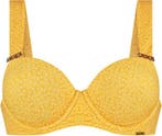 Sapph Mystique Voorgevormde Bikinitop Yellow Print  90E, Verzenden