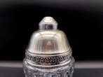 Shaker à cocktail - Cristal et argent 800 massif - Argent, Antiquités & Art