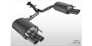 FOX Lexus IS C 250 einddemper double flow rechts/links - 2x7, Verzenden