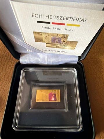 Tsjaad. 3000 Francs 10 Euro - 1/1000 (.999) mit CoA (Zonder